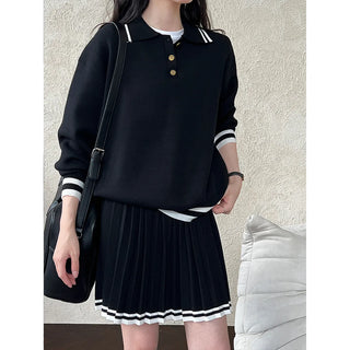 polo pleated skirt