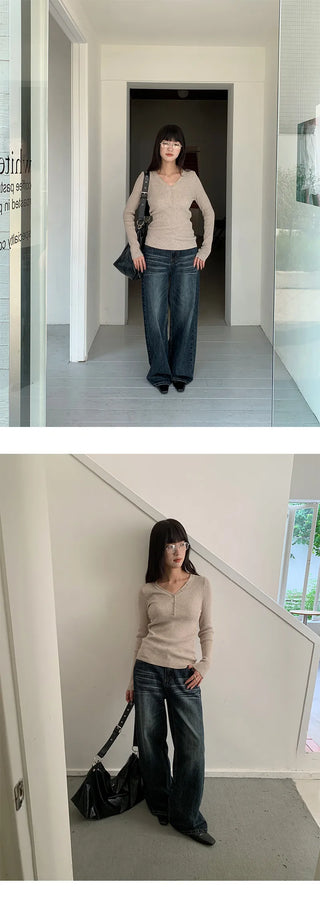loose scratch jeans