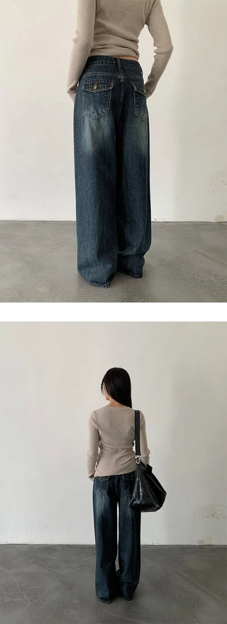 loose scratch jeans