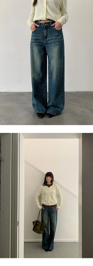 loose scratch jeans
