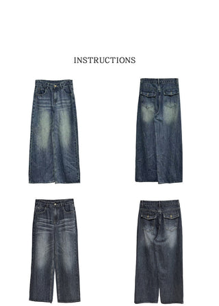 loose scratch jeans