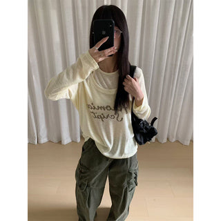 fake two-piece vest
