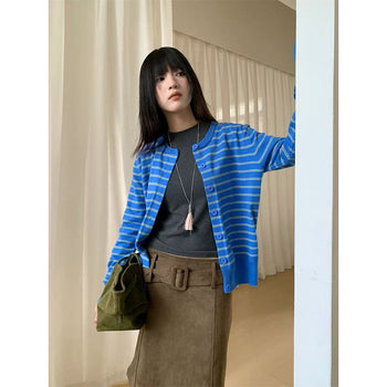 suede midi skirt