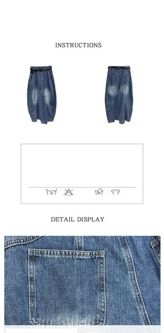 deconstruction wide jeans