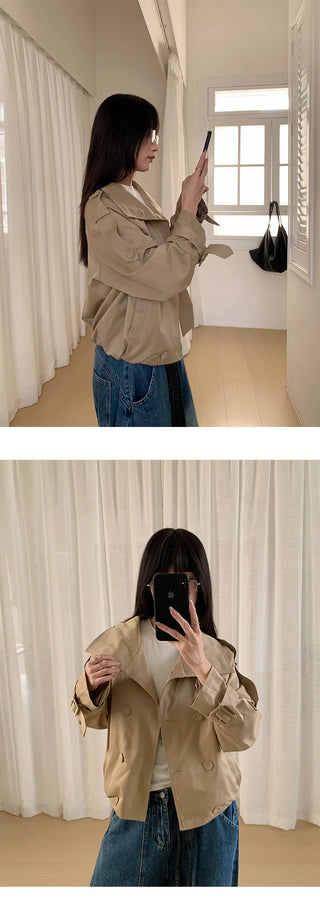 stand collar coat