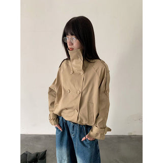 stand collar coat