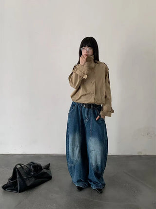 stand collar coat