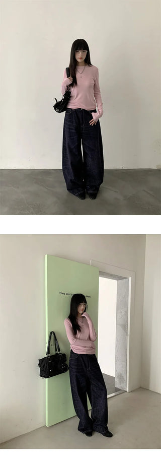 street wide jeans