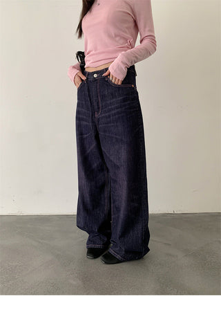 street wide jeans