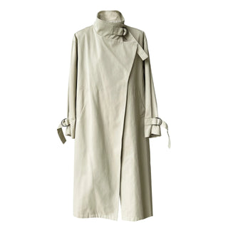 mid-length trench coat