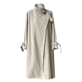 mid-length trench coat