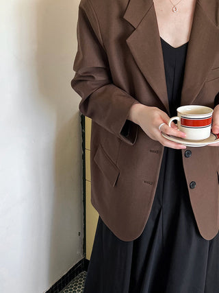 retro suit coat