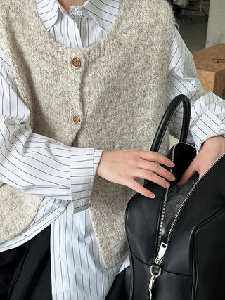 variegated vest