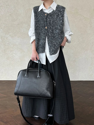 variegated vest