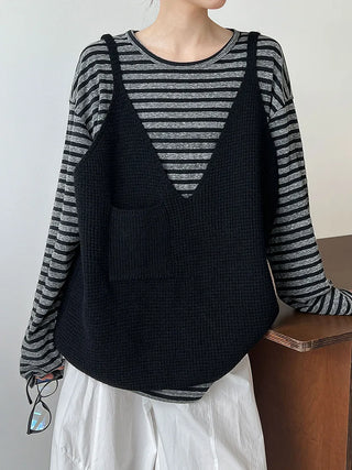 knitted vest