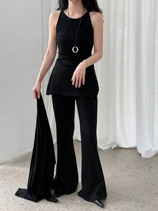 spaghetti vest pants