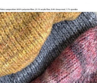 arabesque fabric sweater