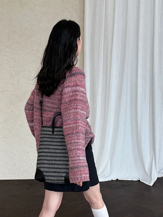 arabesque fabric sweater