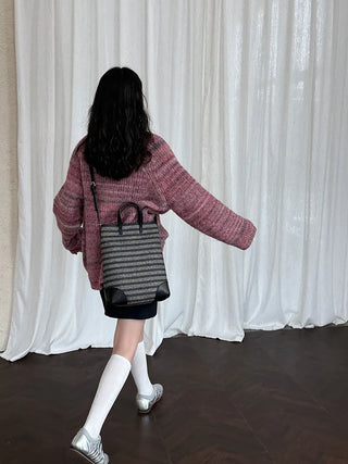 arabesque fabric sweater