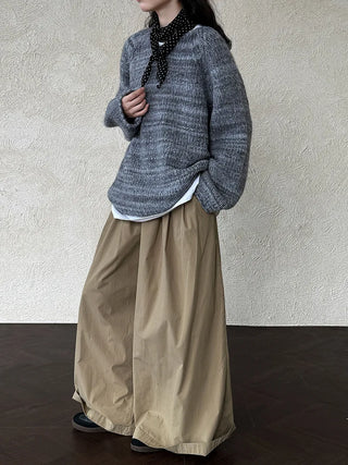 arabesque fabric sweater