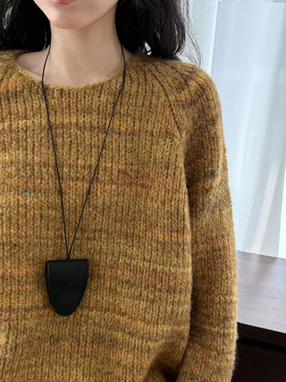 arabesque fabric sweater