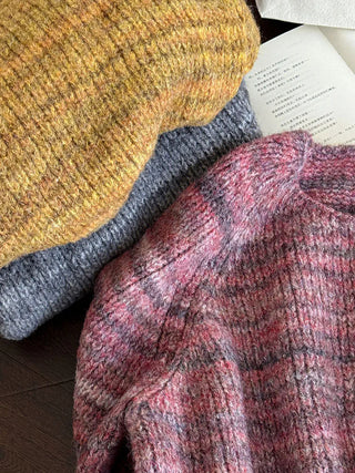arabesque fabric sweater