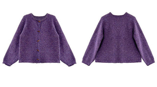 horn button cardigan
