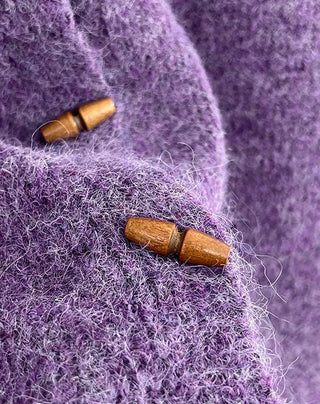 horn button cardigan