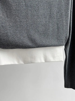 fake two-piece top