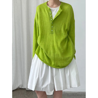 round neck smock