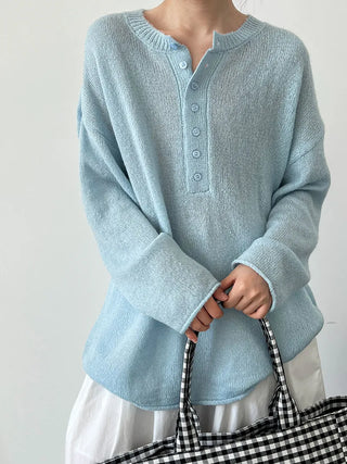 round neck smock