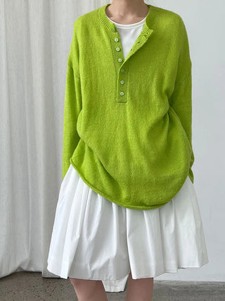 round neck smock