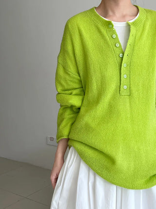 round neck smock