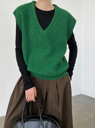 V-neck vest