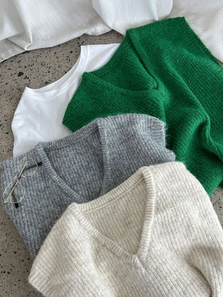V-neck vest