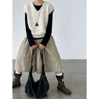 V-neck vest