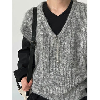 V-neck vest