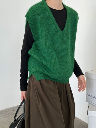 V-neck vest