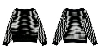 striped wool sweater
