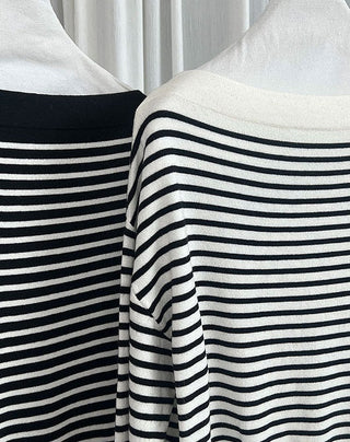 striped wool sweater