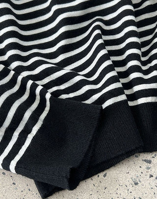 striped wool sweater