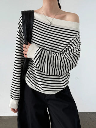 striped wool sweater