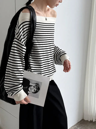 striped wool sweater