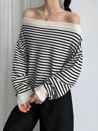 striped wool sweater