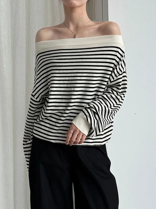 striped wool sweater