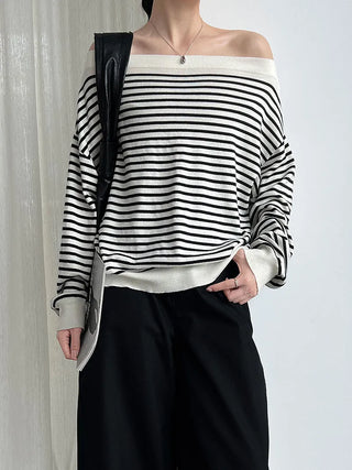 striped wool sweater