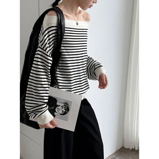 striped wool sweater