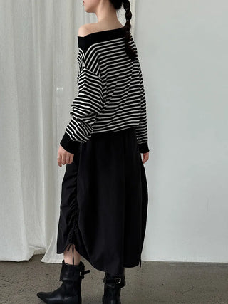 striped wool sweater