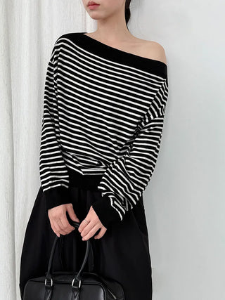 striped wool sweater