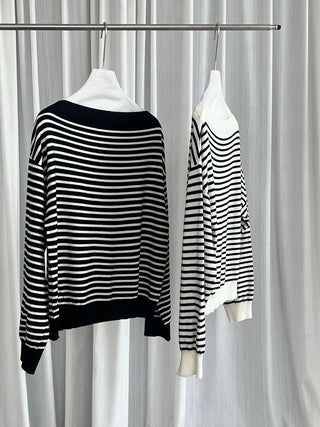 striped wool sweater